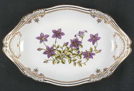Stafford Flowers 12" Oval Tray by Spode