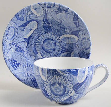 Sunflower (Blue Room Collection) Jumbo Cup & Saucer Set