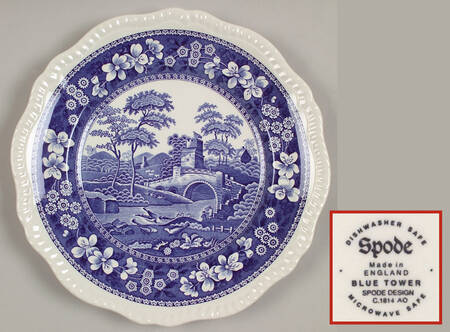 Tower Blue (Newer Backstamp)