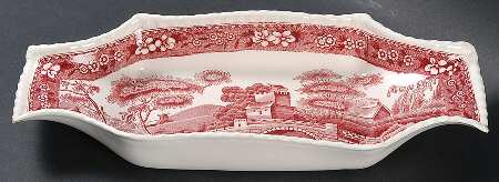 Tower Pink (Older Backstamp) Relish by Spode