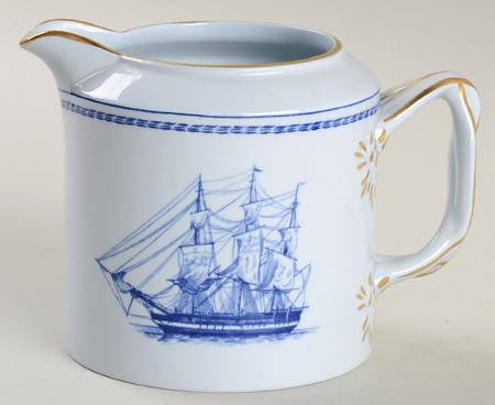 Trade Winds Blue Creamer by Spode