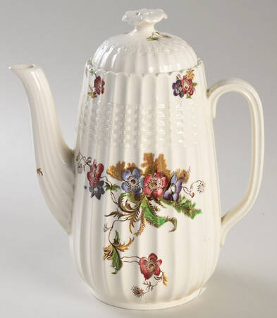 Wicker Lane (Basket Weave) Small Coffee Pot & Lid by Spode