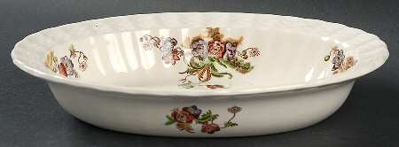 Wicker Lane (Basket Weave) 9" Oval Vegetable Bowl by Spode