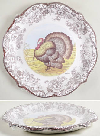 Woodland Pack of 8 - Paper Dinner Plate