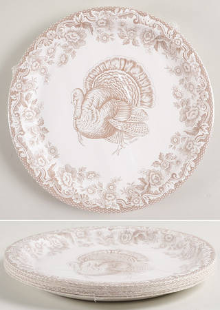 Woodland (Pack of 16) Paper Luncheon/Dessert Plates