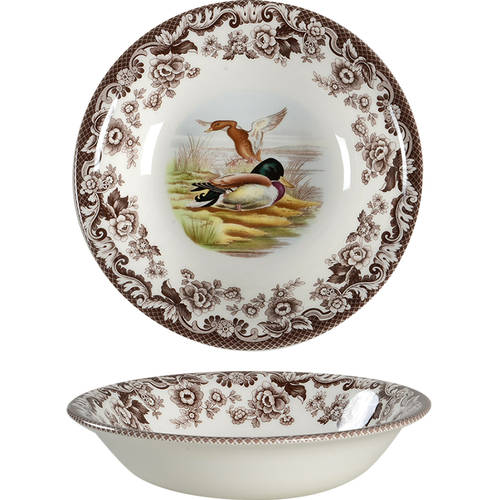 Woodland Coupe Cereal Bowl by Spode