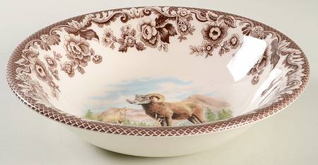 Woodland Coupe Cereal Bowl by Spode