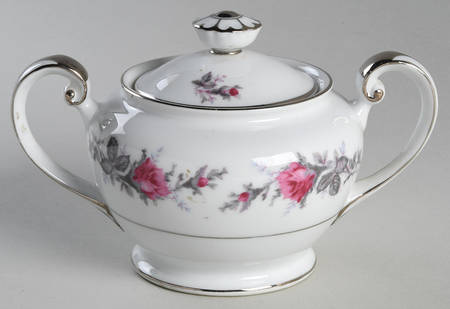 Silverose Sugar Bowl & Lid