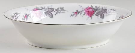 Silverose 10" Oval Vegetable Bowl