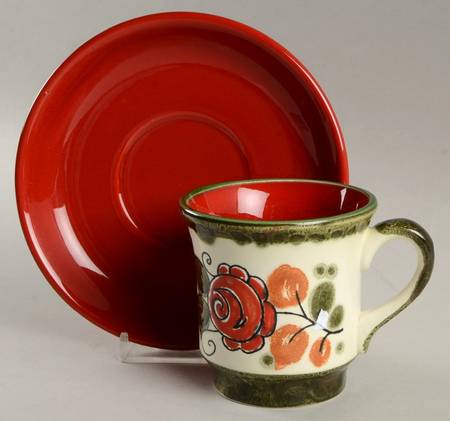 Tirol Footed Cup & Saucer Set