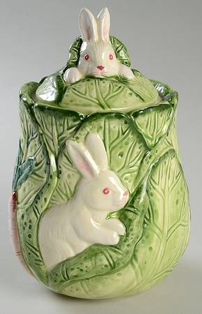 Bunny Lane Small Canister & Lid