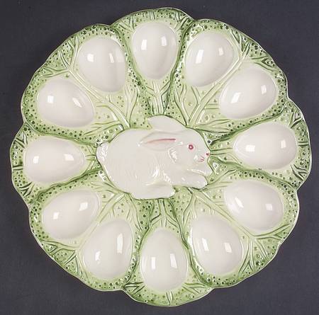 Bunny Lane Deviled Egg Plate