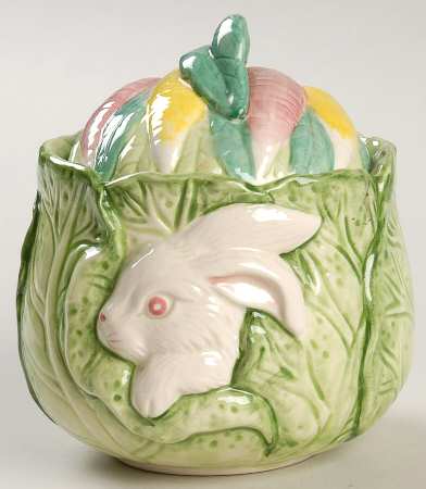 Bunny Lane Sugar Bowl & Lid