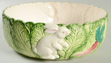 Bunny Lane 13" Large Salad Serving Bowl