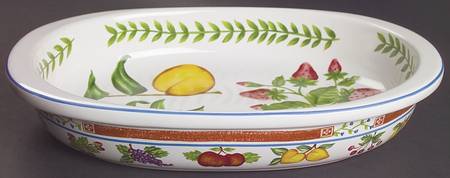 Fresh N' Fruity 11" Oval Baker