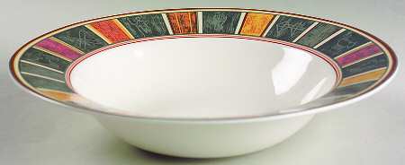 Akan 10" Round Vegetable Bowl