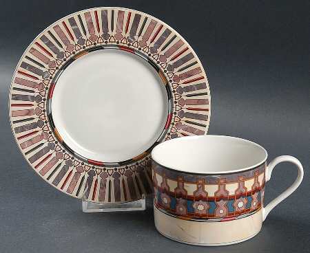 Flat Cup & Saucer Set