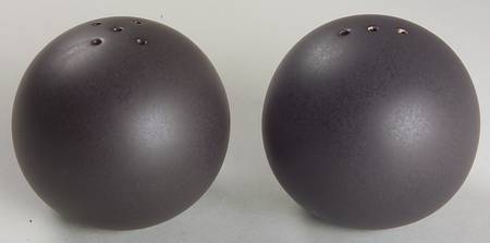 Colorstone Matte Black Salt & Pepper Set