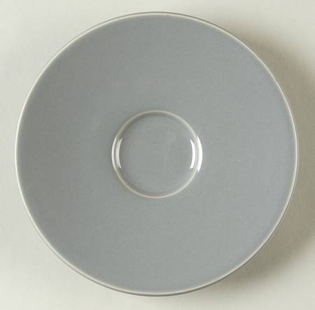 Colorstone Gray (Glossy) Saucer