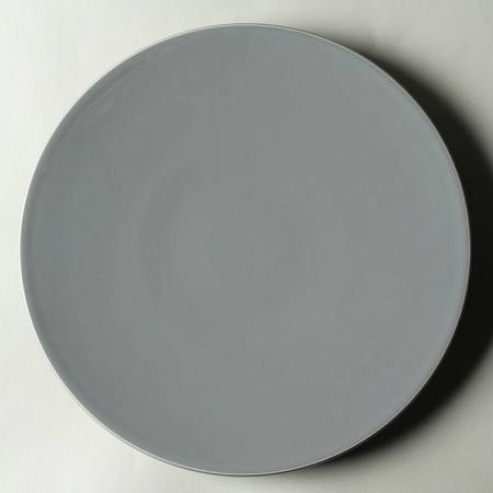 Colorstone Gray (Glossy) 12" Chop Plate (Round Platter)