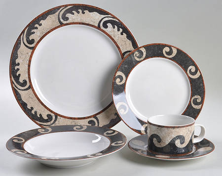 Pompeii 5 Piece Place Setting