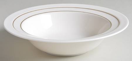 Saturn Gold Rim Soup Bowl by Sasaki