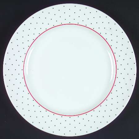 Swiss Dots Red by Sasaki
