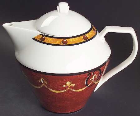 Villa De Fortuna Coffee Pot & Lid