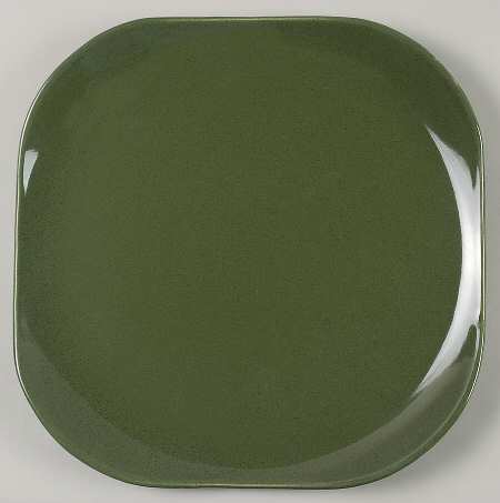 American Modern Cedar Green 12" Square Chop Plate