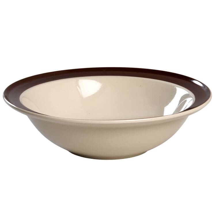 Sandpebbles Brown 9" Round Vegetable Bowl