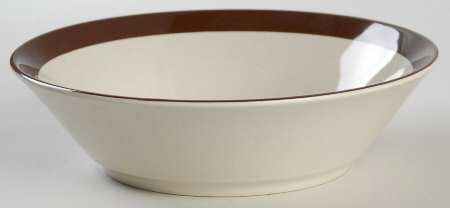 Sandpebbles Brown Coupe Cereal Bowl