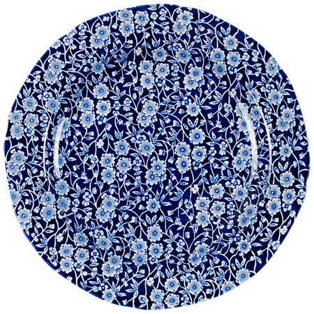 Calico Blue (Burleigh Stamp) by Staffordshire