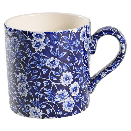 Calico Blue (Burleigh Stamp) Mug