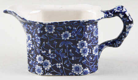 Calico Blue (Burleigh Stamp) Creamer