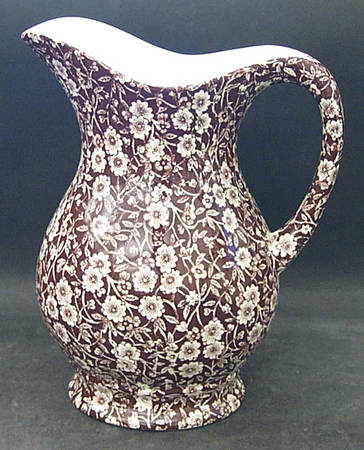 Calico Brown 32 Oz Pitcher for Pitcher & Bowl Set