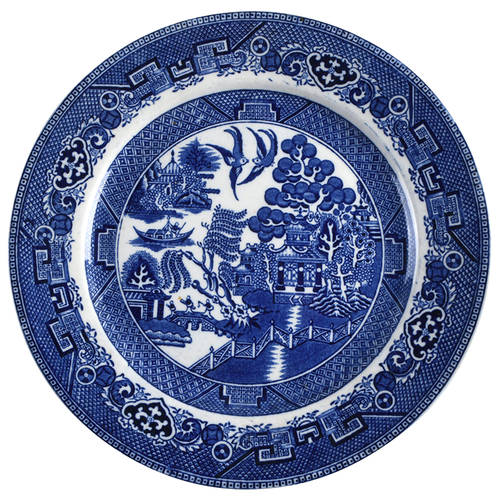 Ye Olde Willow Blue by Staffordshire