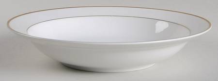 Bridal Wreath Rim Soup Bowl