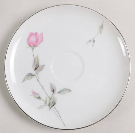 Dawn Rose Saucer
