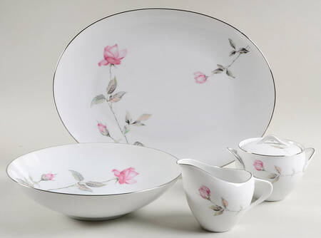 Dawn Rose 5 Piece Hostess Set