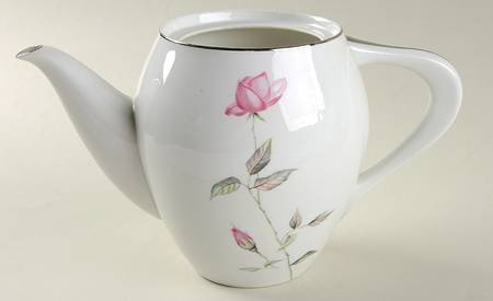 Dawn Rose Teapot No Lid