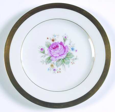Dresden Bouquet Bread & Butter Plate