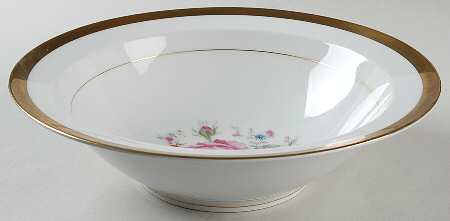 Dresden Bouquet 10" Round Vegetable Bowl