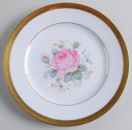 Dresden Bouquet Salad Plate