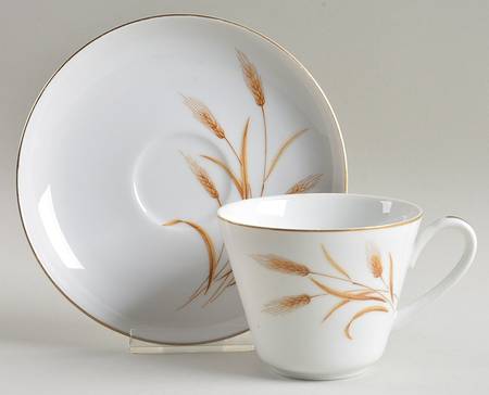 Festival Flat Cup & Saucer Set
