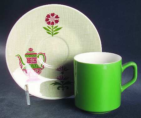 Homestead Flat Cup & Saucer Set