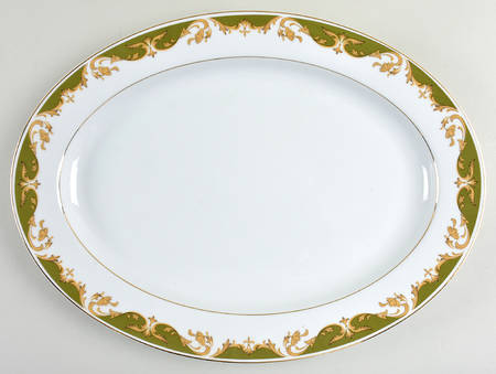 Kimberly 16" Oval Serving Platter