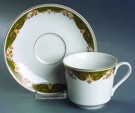 Kimberly Flat Cup & Saucer Set