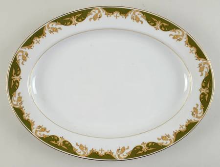 Kimberly 14" Oval Serving Platter