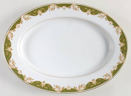 Kimberly 12" Oval Serving Platter