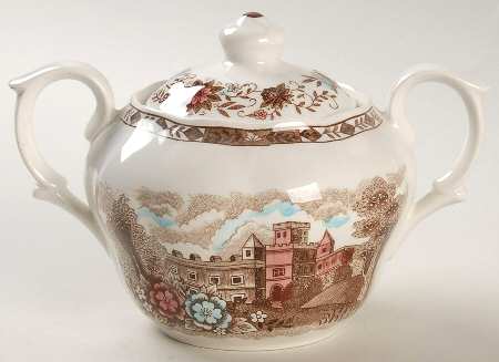 Manor Vista Sugar Bowl & Lid